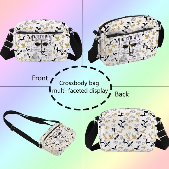 Fw Merch Fw Crossbody Bag Fly Or Die Shoulder Bag Fantasy Reader Gift ^-^ - Picture 3 of 7